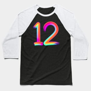 Brushed 12 Baseball T-Shirt